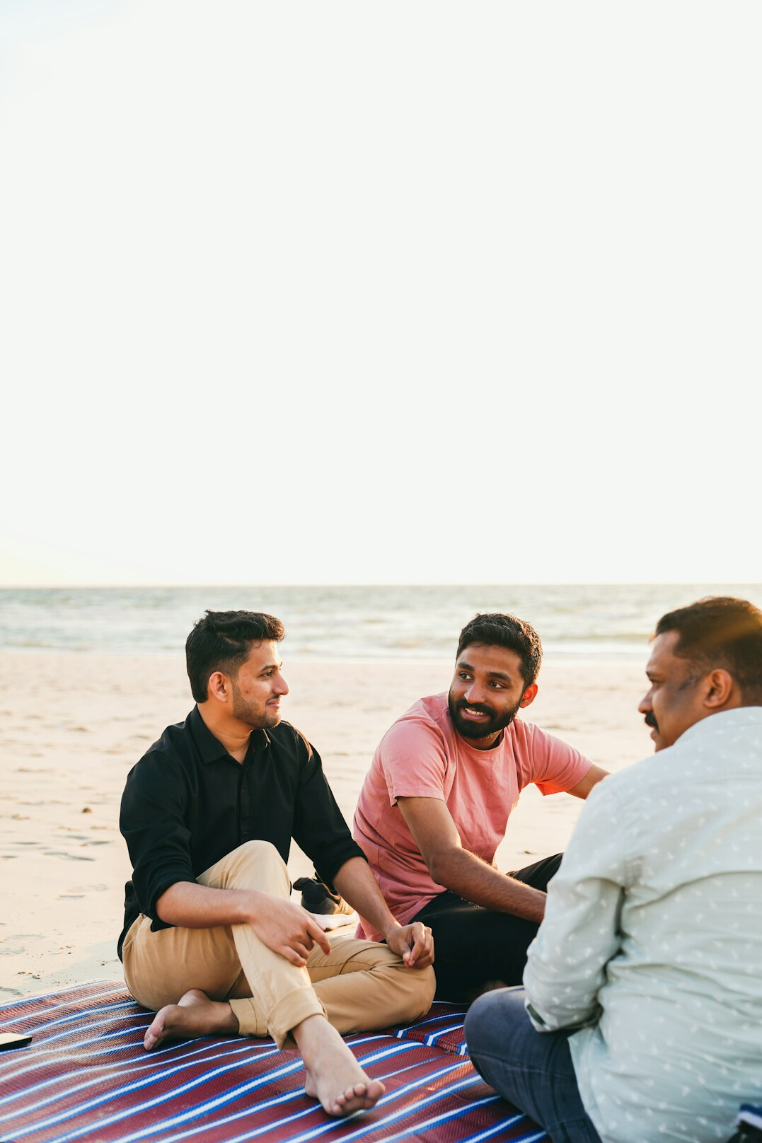 friends having honest conversation